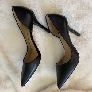 Michael Kors Black Open-Sided 3.5 inch Heels